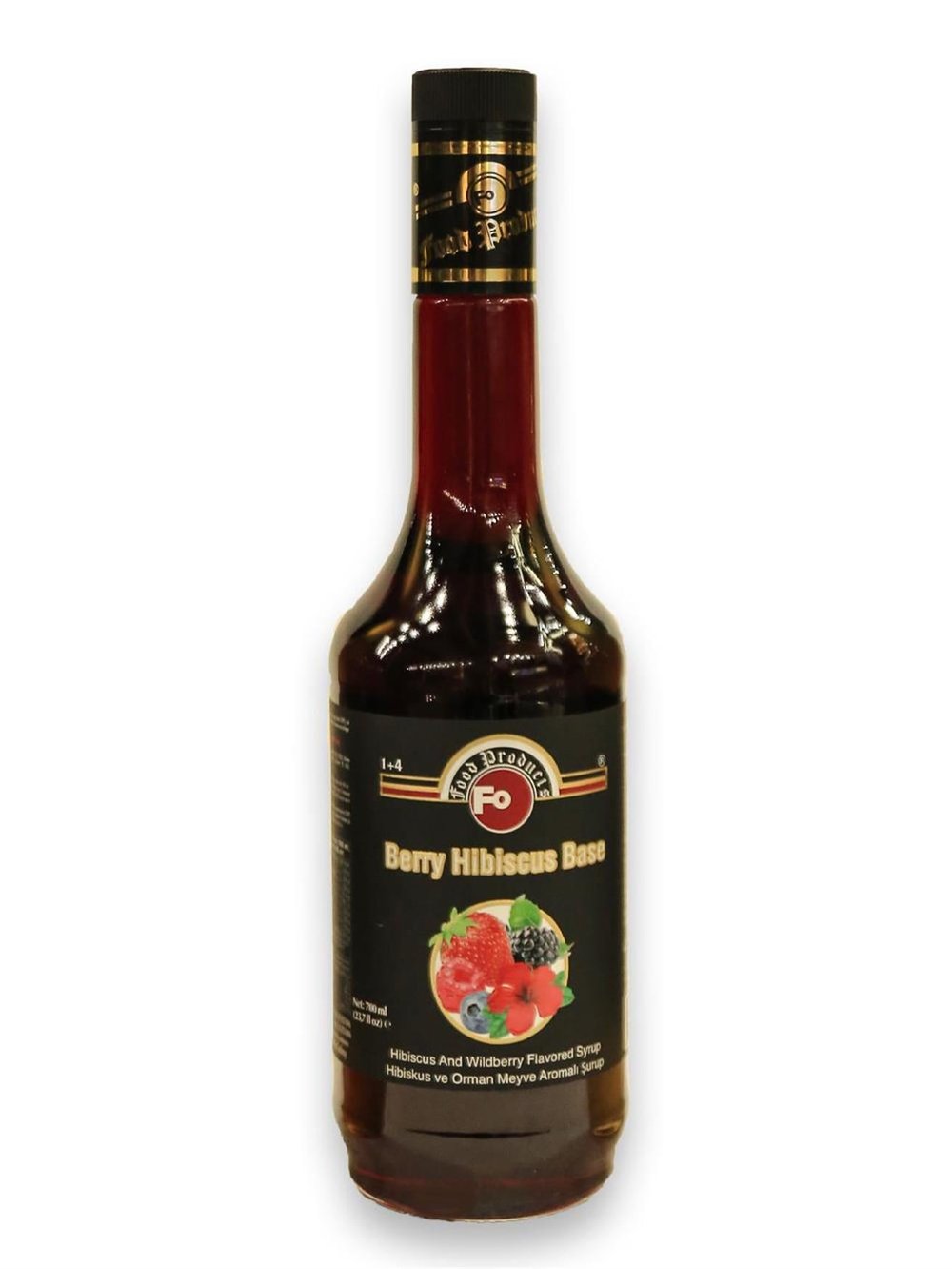 Fo Hibiskus ve Orman Meyve Aromalı (Berry Hibiscus) Kokteyl Şurup 700 ml