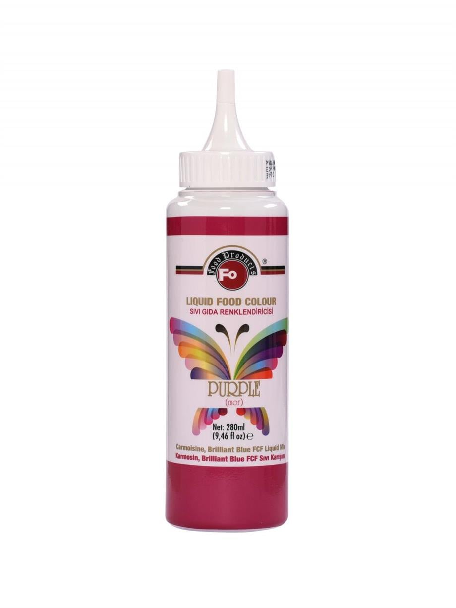 Fo Mor Sıvı Gıda Boyası 280 ml
