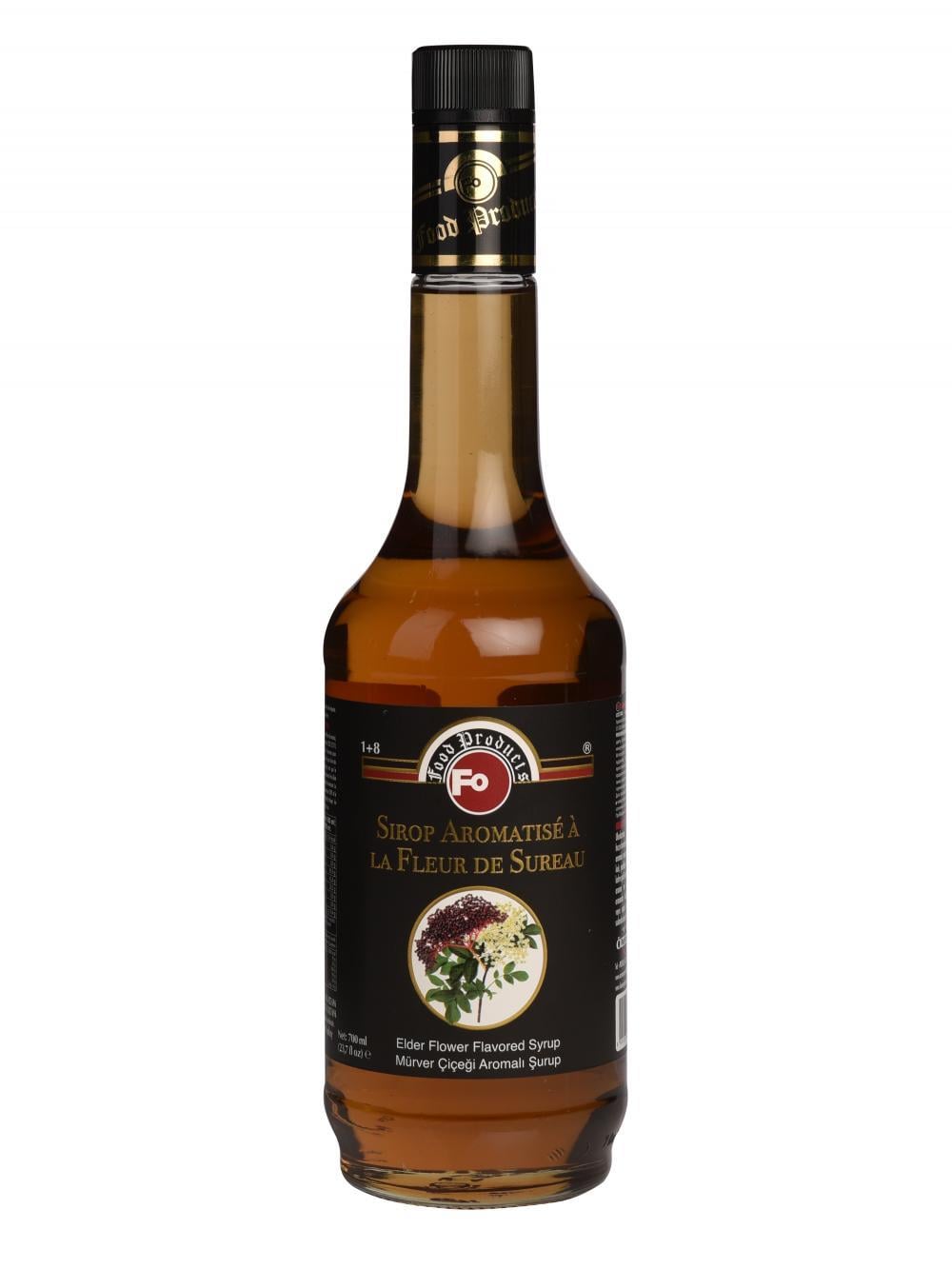 Fo Mürver Çiçeği Aromalı Kokteyl Şurup 700 ml