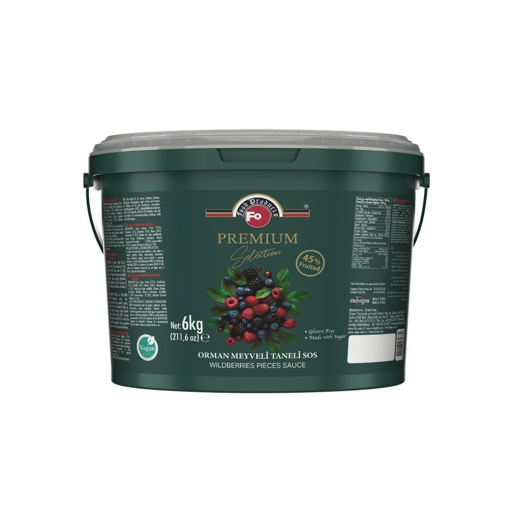 Fo Orman Meyve Taneli Sos 6 kg