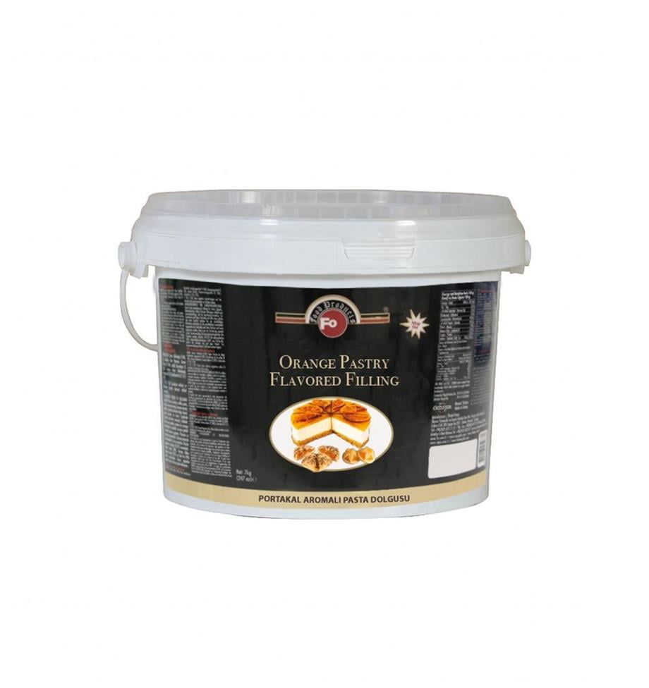 Fo Portakal Aromalı Pasta Dolgusu 7 kg