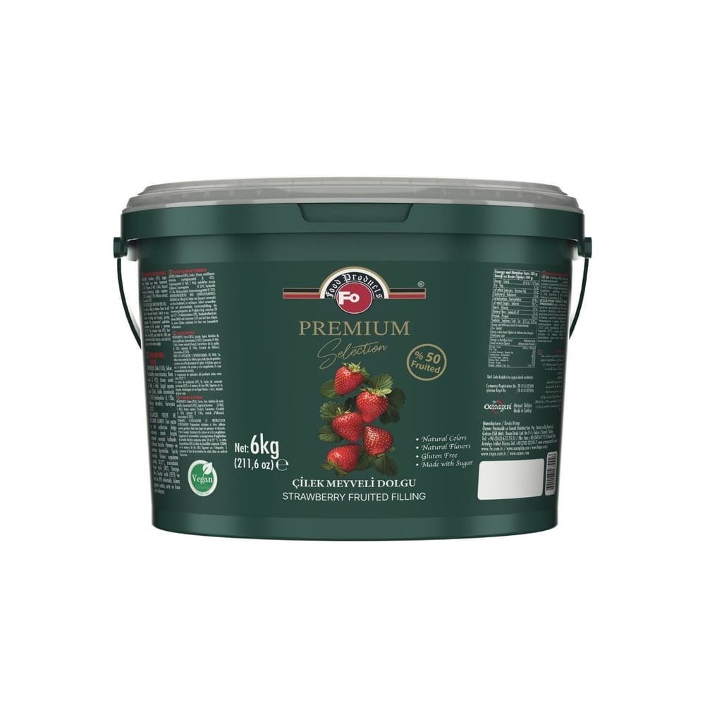 Fo Premium Çilek Meyveli Dolgu 6 kg