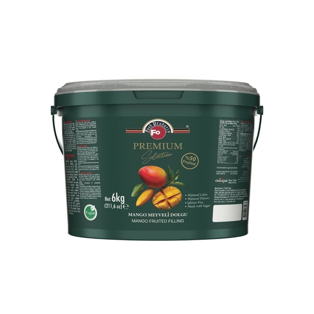 Fo Premium Mango Meyveli Dolgu 6 kg