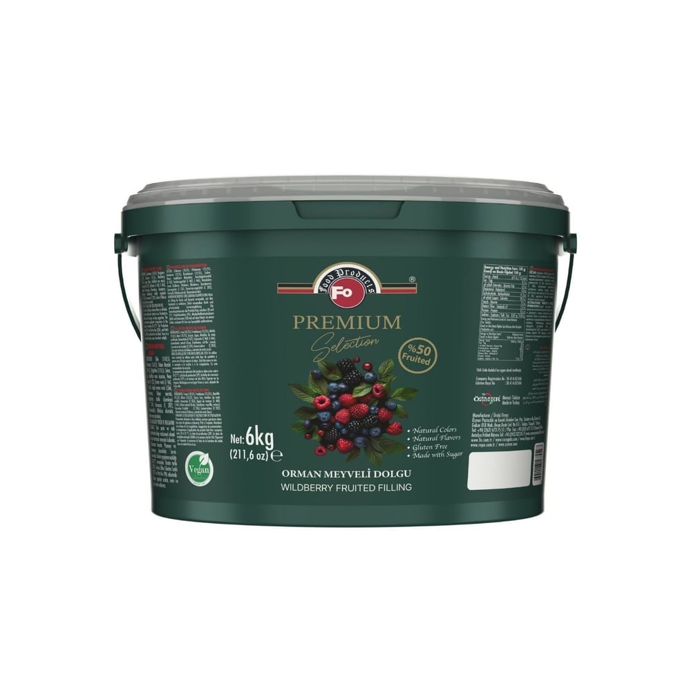 Fo Premium Orman Meyveli Dolgu 6 kg
