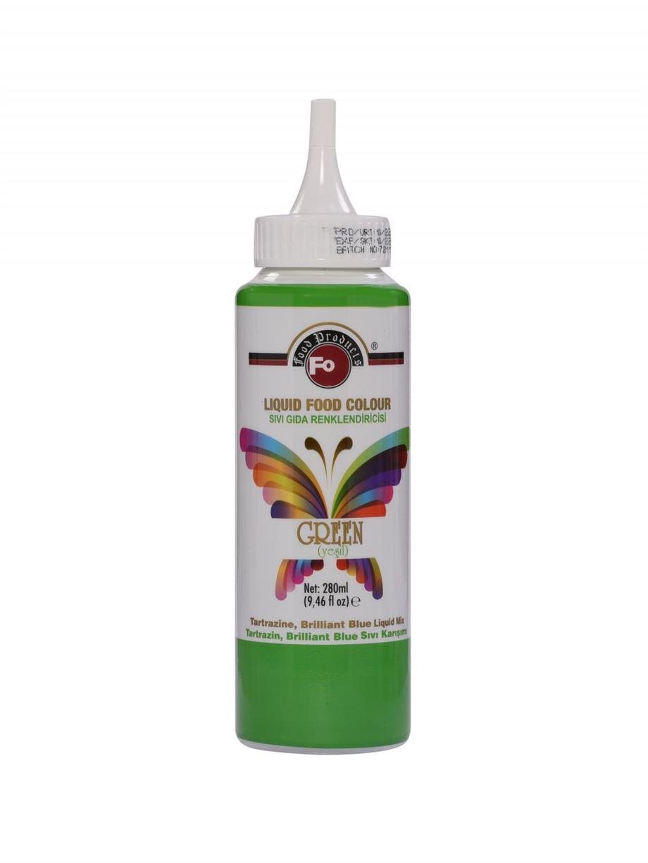Fo Yeşil Sıvı Gıda Boyası 280 ml