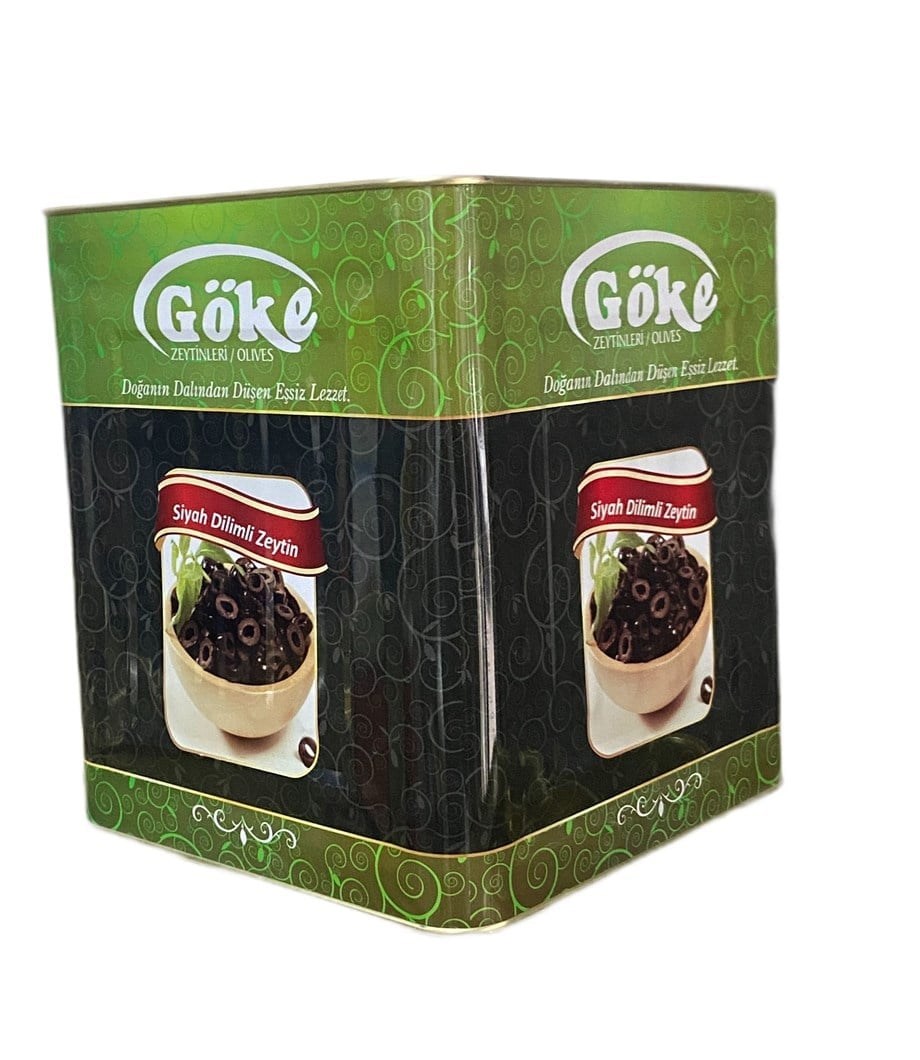 Göke Dilimli Siyah Zeytin 8 kg