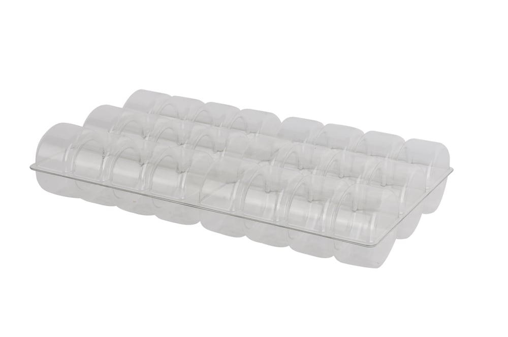 Has 24'lü Makaron Seperatör Kapak Şeffaf 50'li