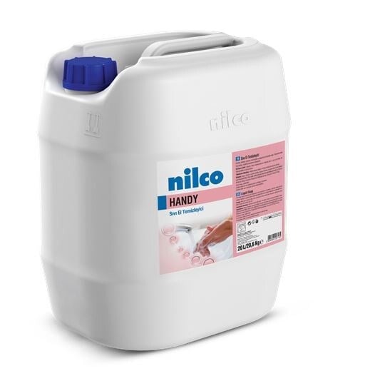 Nilco (32001882) Handy Pembe Renkli Sedefli Sıvı El Sabunu 20 L / 20,6 Kg