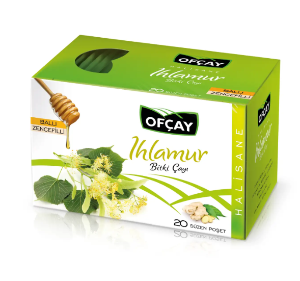 Ofçay Halisane Ballı Zencefilli Ihlamur Çayı 2 gr 20'li