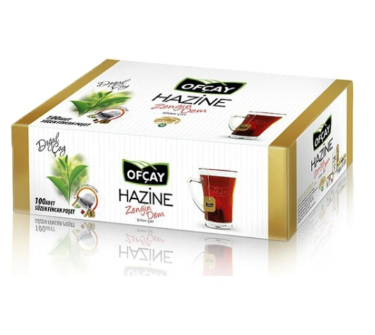 Ofçay Hazine Zengindem 100 ad. x 2 gr. Poşet Çay