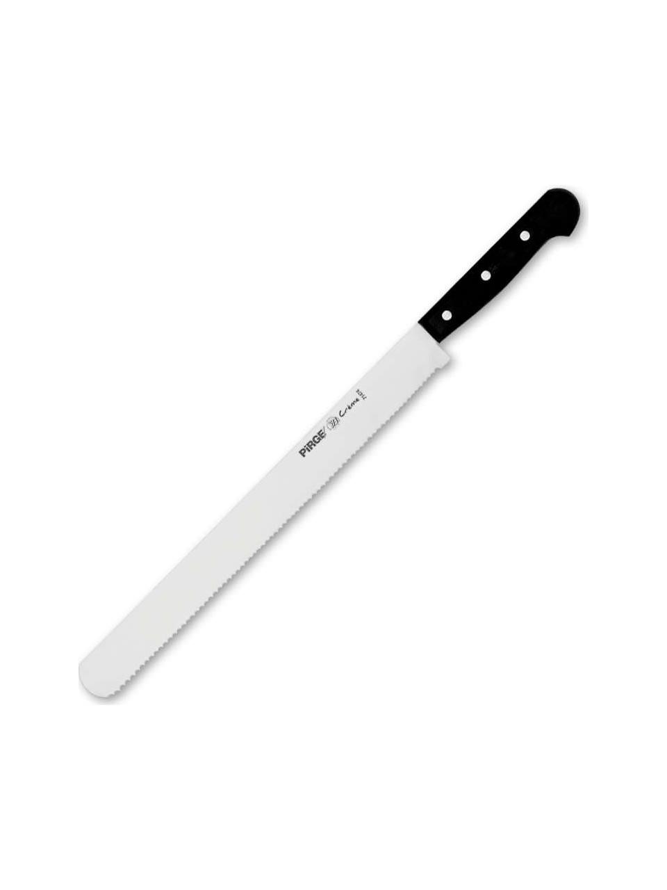 Pirge 71474-A Creme Saçak Bıçağı Dişli Geniş Sağ El 30 cm