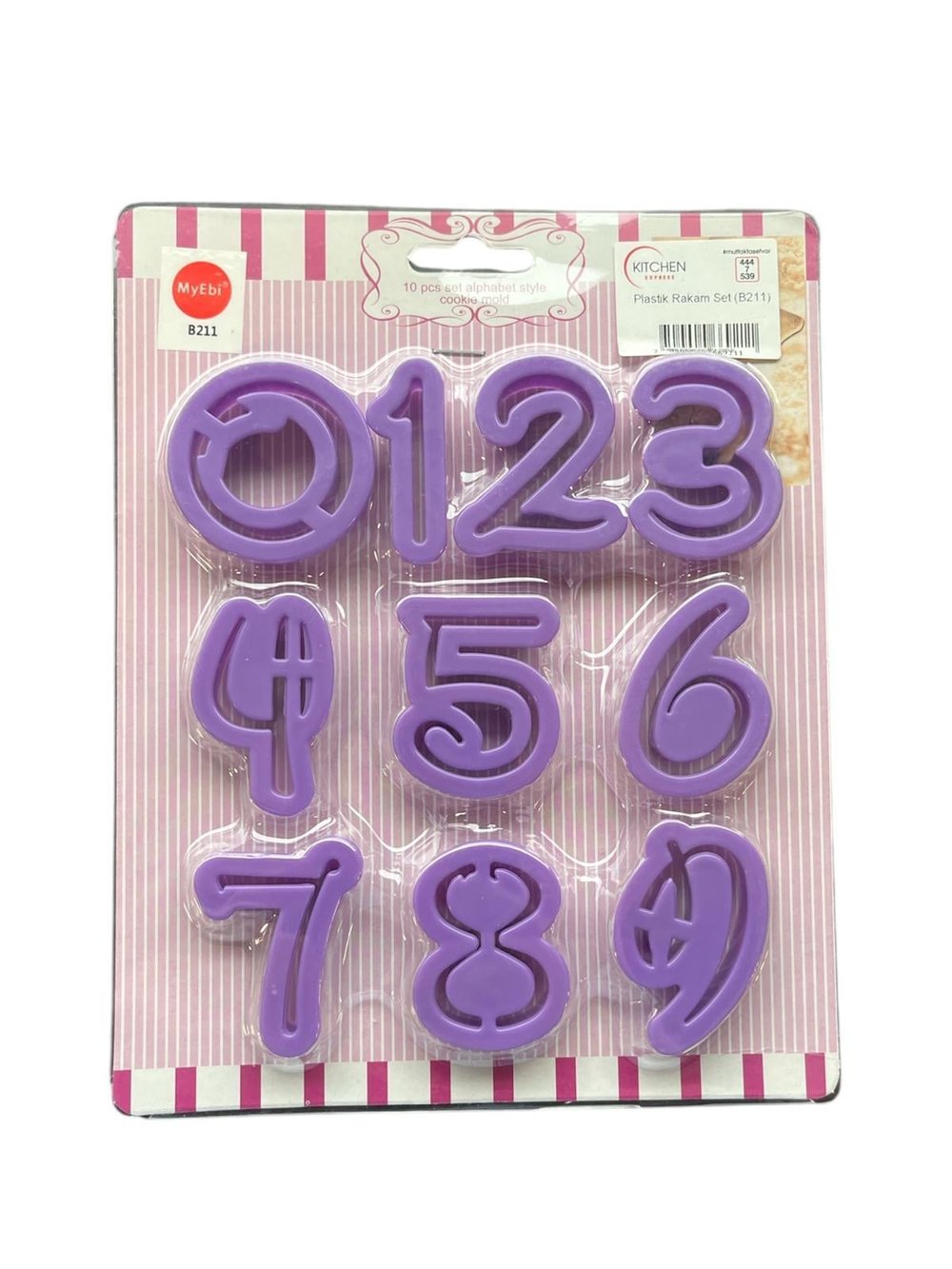 Plastik Rakam Set (B211)