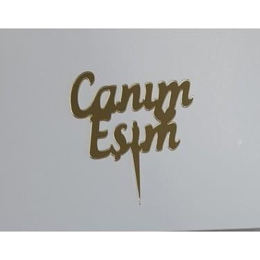 Pleksi Yazı Canım Eşim 10'lu