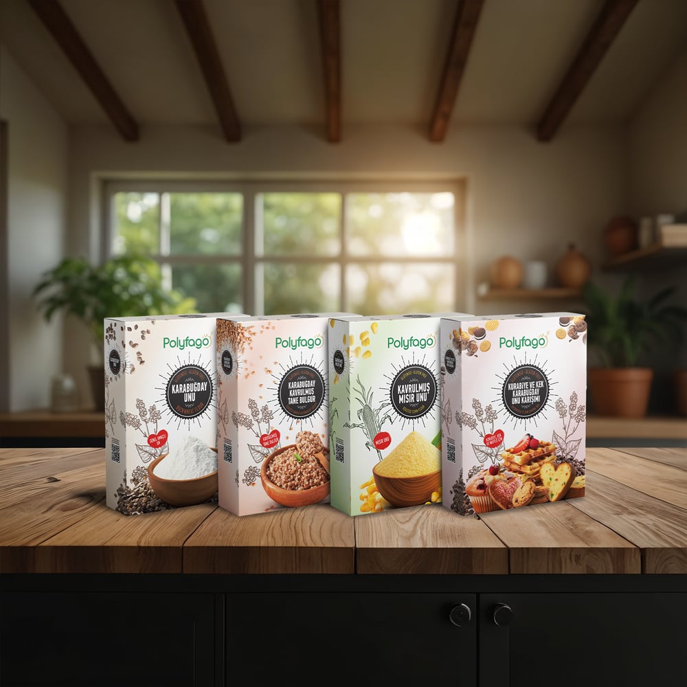 Polyfago Glutensiz Paket 4'lü