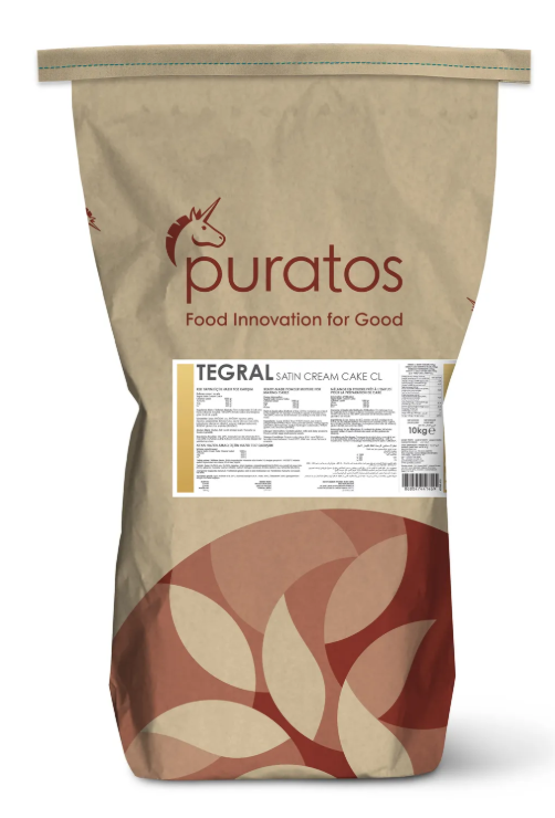 Puratos 4010684 Tegral Satin Cream Af Sade Velvet Kek Karışımı 10 kg
