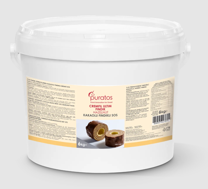 Puratos 4028898 Cremfil Ultim Fındık 6 kg