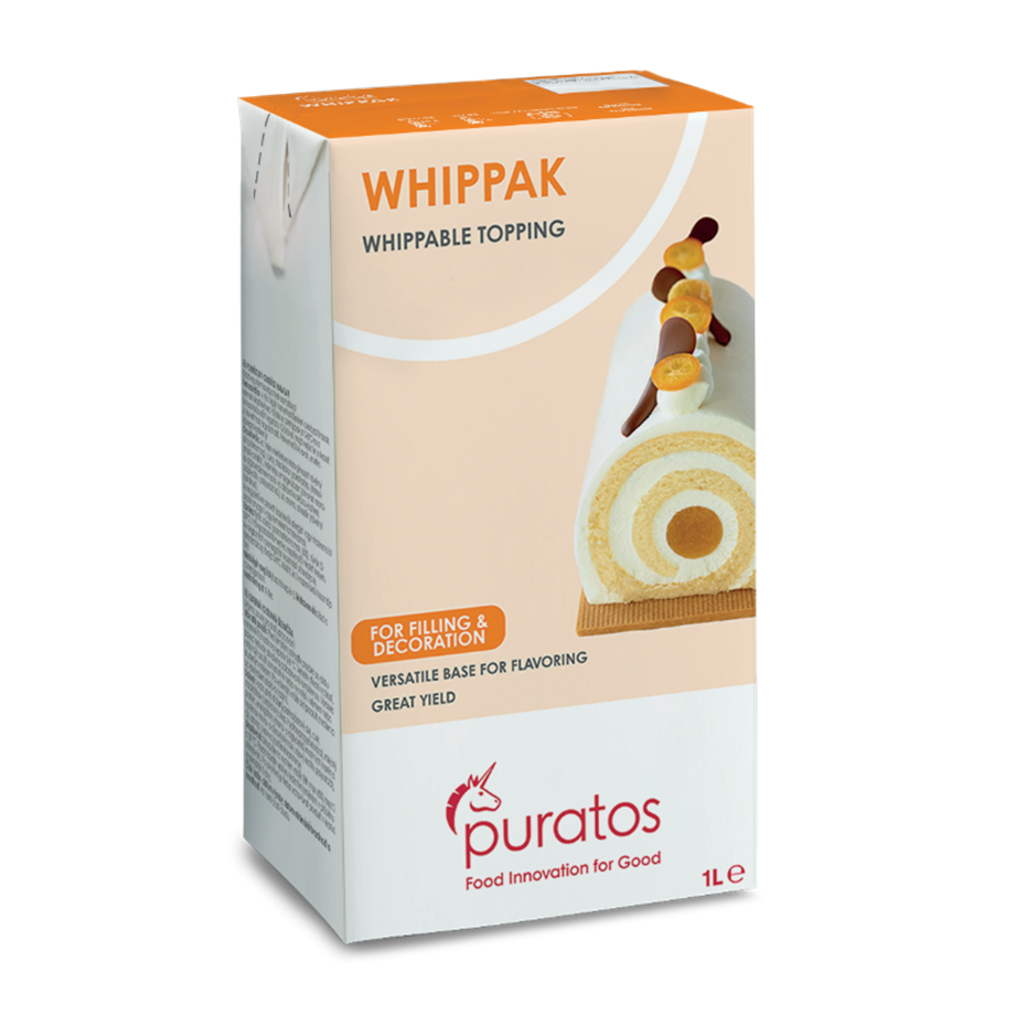 Puratos 4108533 Whippak Şekerli Sıvı Şanti 1 L