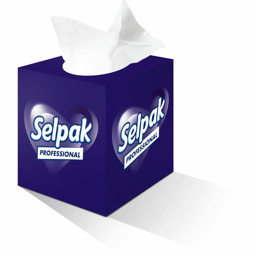 Selpak Professional Premium Butik Kutu Mendil 21 x 18 cm 48 Yaprak x 20 Adet (7906666)