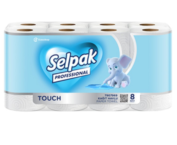 Selpak Profesyonel Touch Havlu 8'li 7907969 KL3