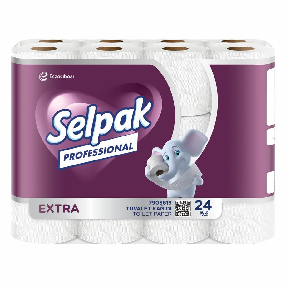 Selpak Tuvalet Kağıdı Extra 24'lü x 3 Adet (7906619)