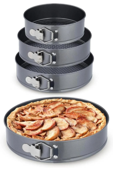 Teflon Kelepçeli 3'lü Küçük Set (18, 20, 22 cm)