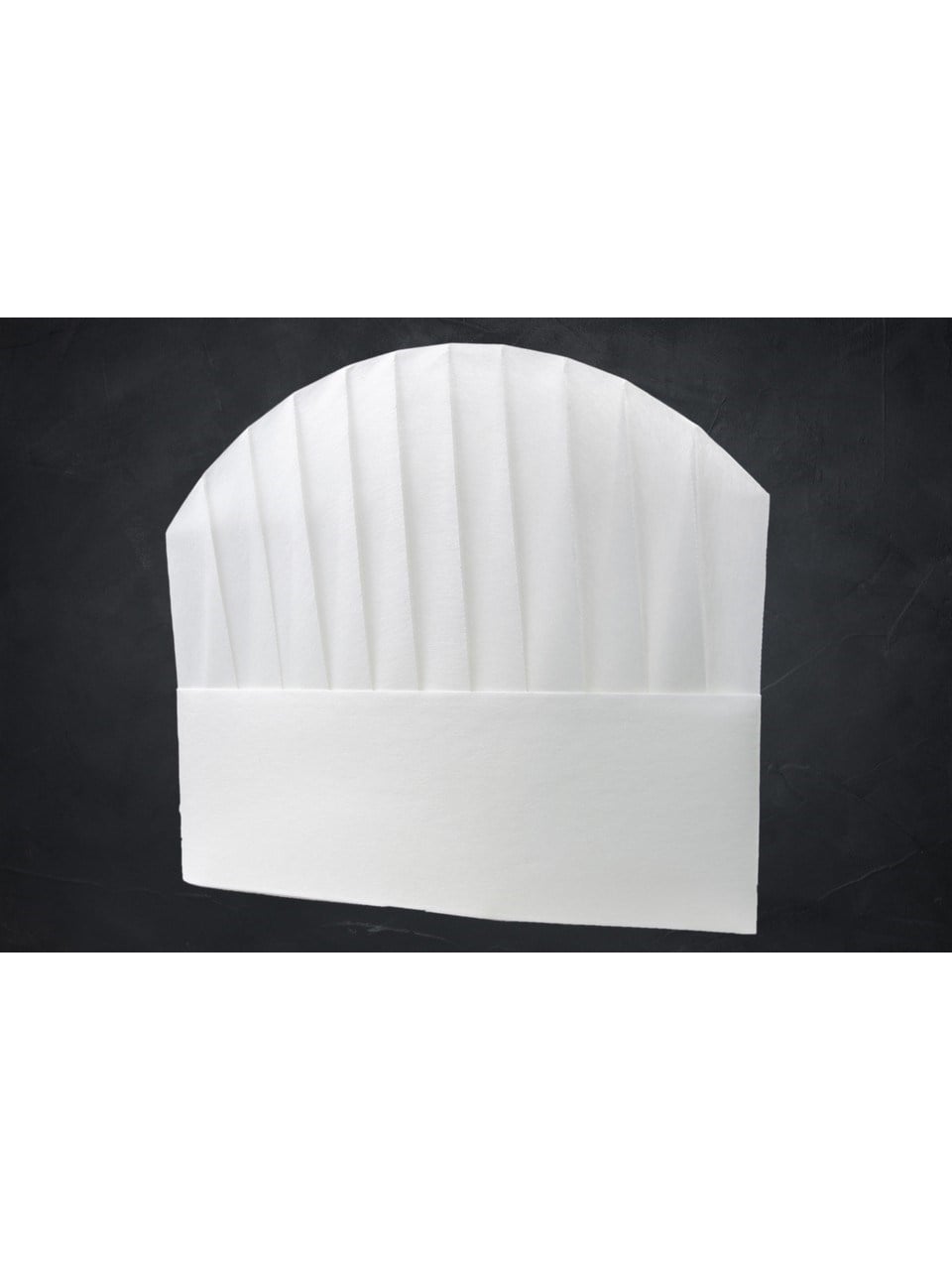 Tek Kullanım Aşçı Kepi Beyaz 24 cm 10'lu (Alt. )