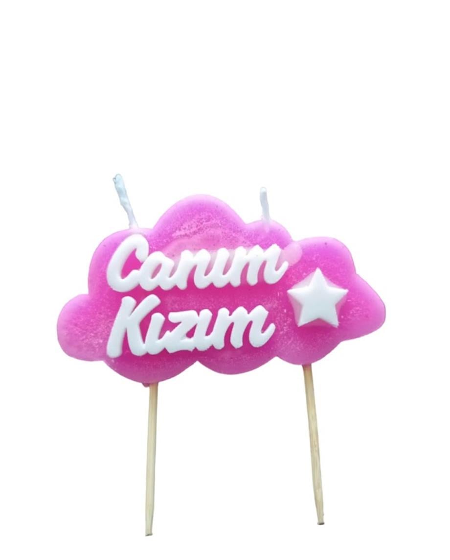 Yazılı Mum Canım Kızım