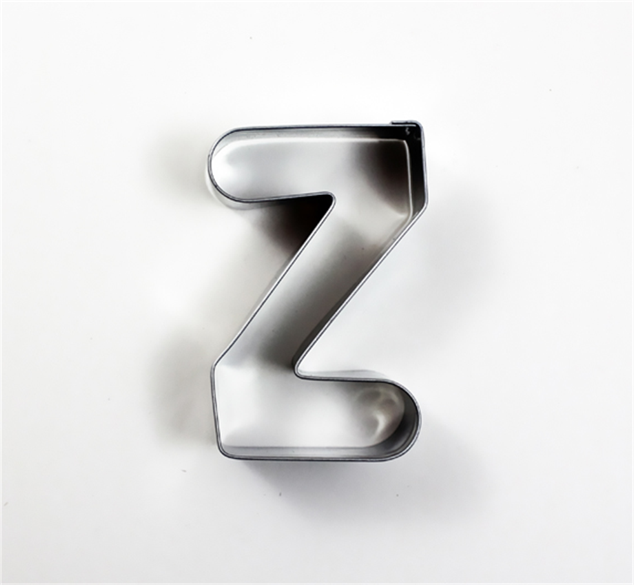 Z Şekilli Metal Kurabiye Kalıbı Kod:DK-Z