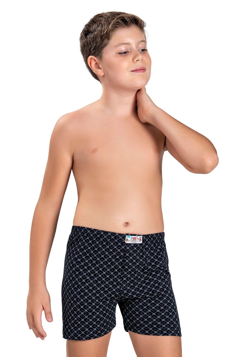 Erkek Çocuk Karışık Renkler Pamuklu Boxer 752