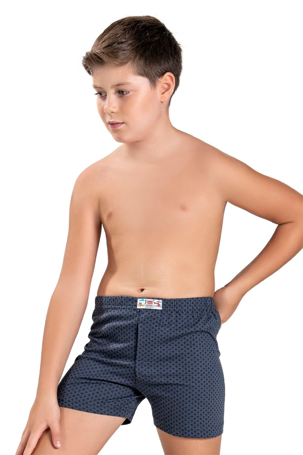 Erkek Çocuk Karışık Renkler Pamuklu Boxer 752