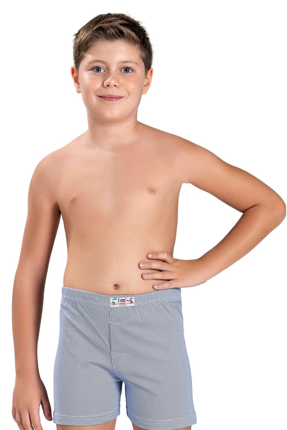 Erkek Çocuk Karışık Renkler Pamuklu Boxer 752