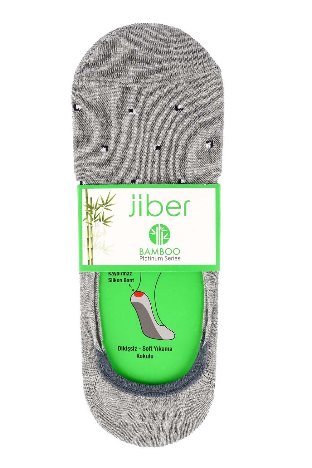 Erkek 12li Karışık Renkler Bambu Babet Çorap 7005