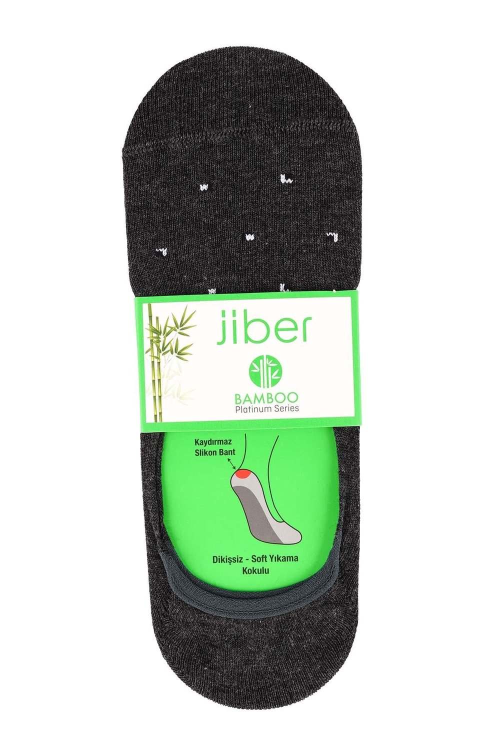 Erkek 12li Karışık Renkler Bambu Babet Çorap 7005