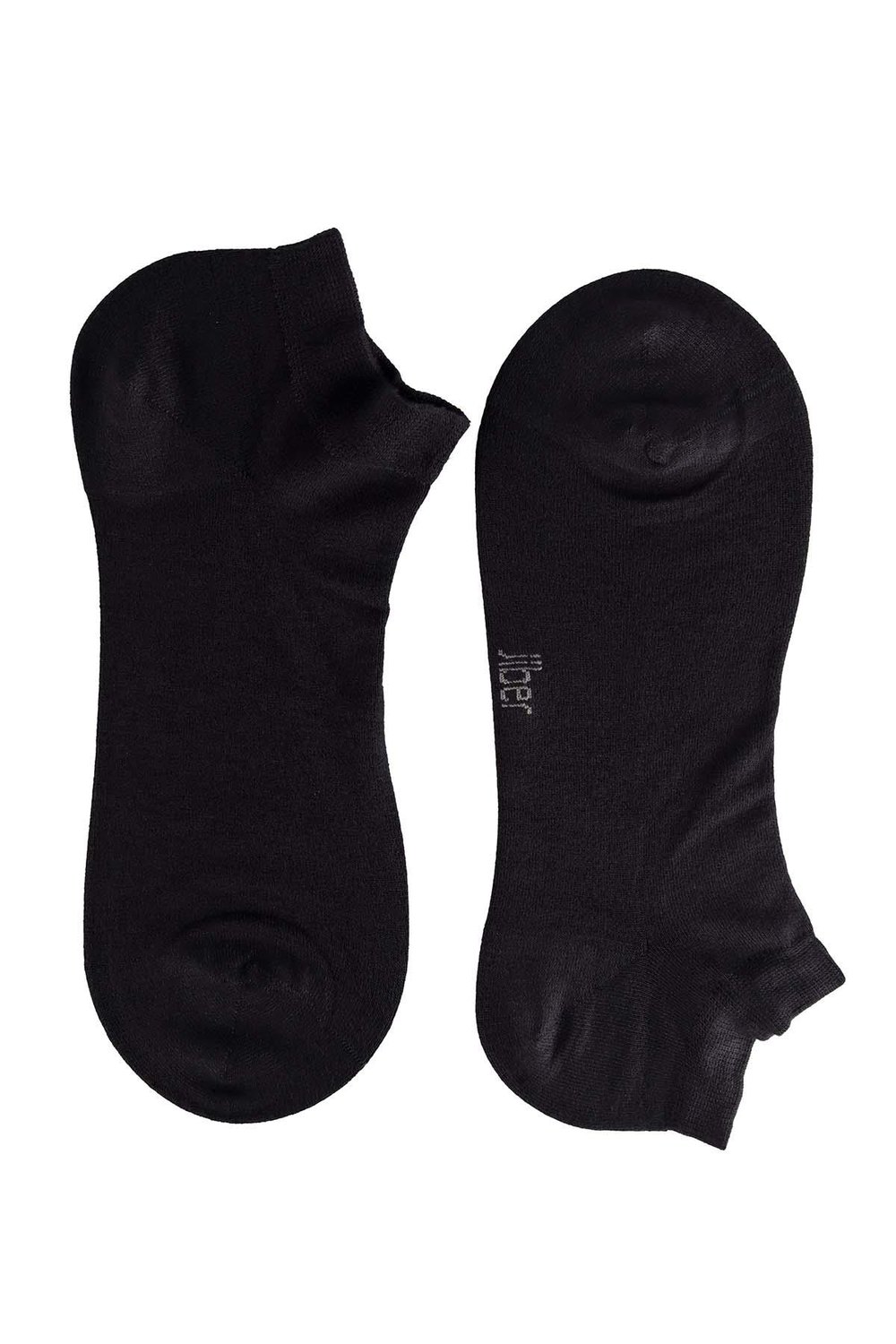 Erkek 12li Füme Bambu Patik Çorap 