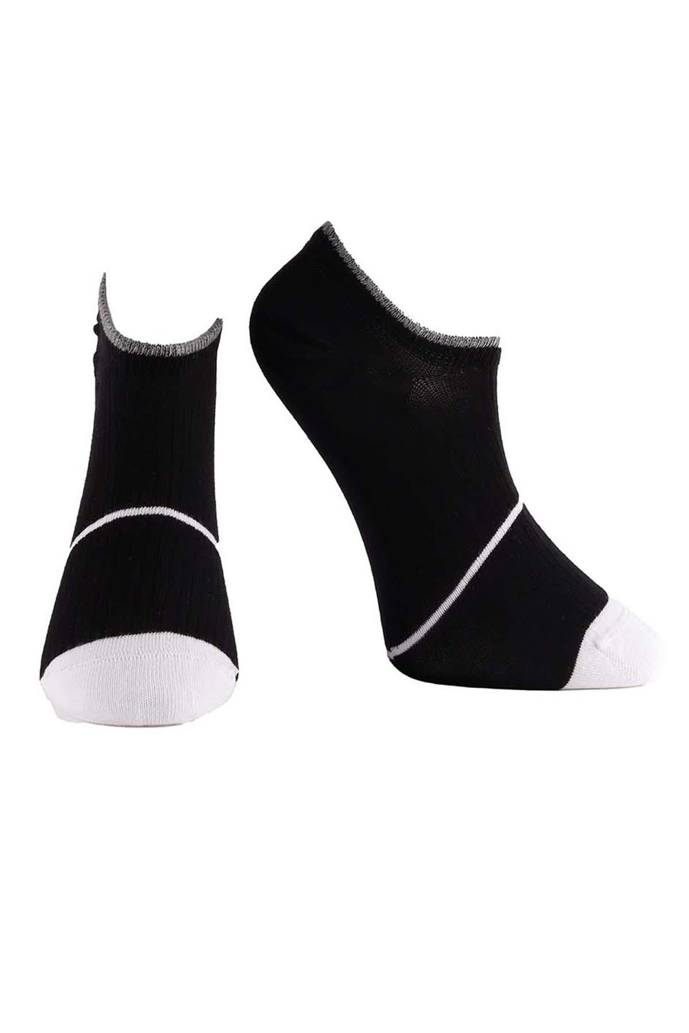 Erkek 4lü Sneaker Çorap Karışık Renkler 7710