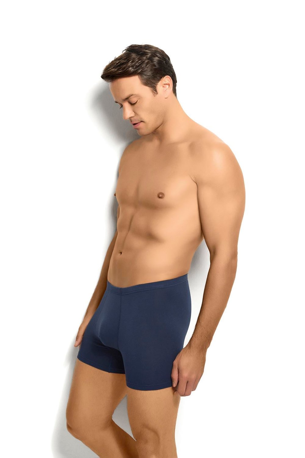 Erkek 6lı Lacivert Bambu Boxer 278