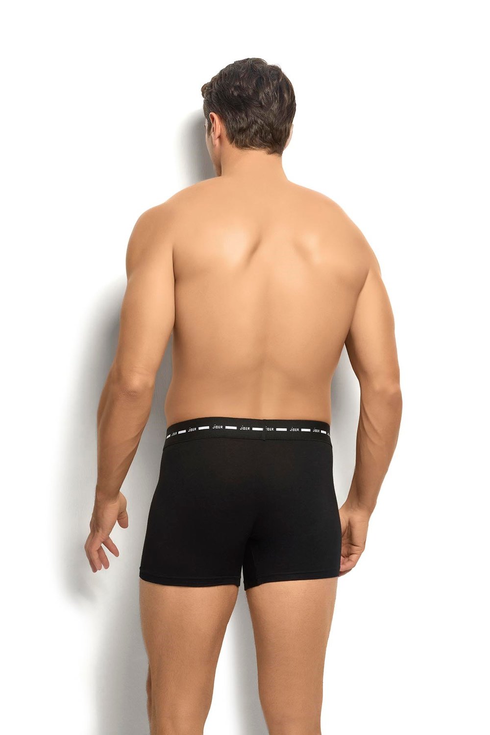 Erkek 6lı Siyah Modal Pamuklu Boxer 
