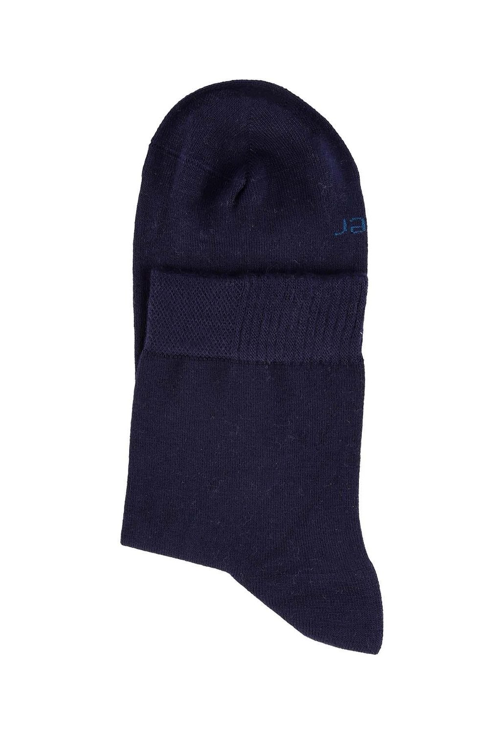 Erkek Lacivert Bambu Yarım Konç Çorap 6451