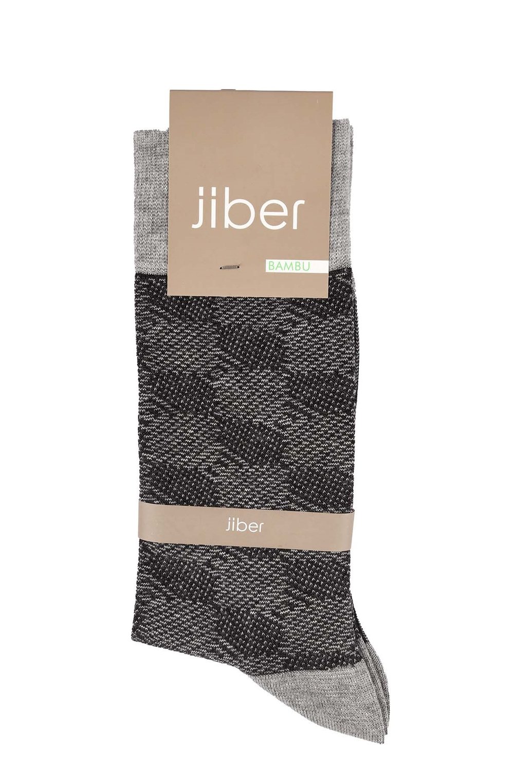 Erkek Soket Bambu Çorap 5530 GRİMELANJ  JBR5530.000001