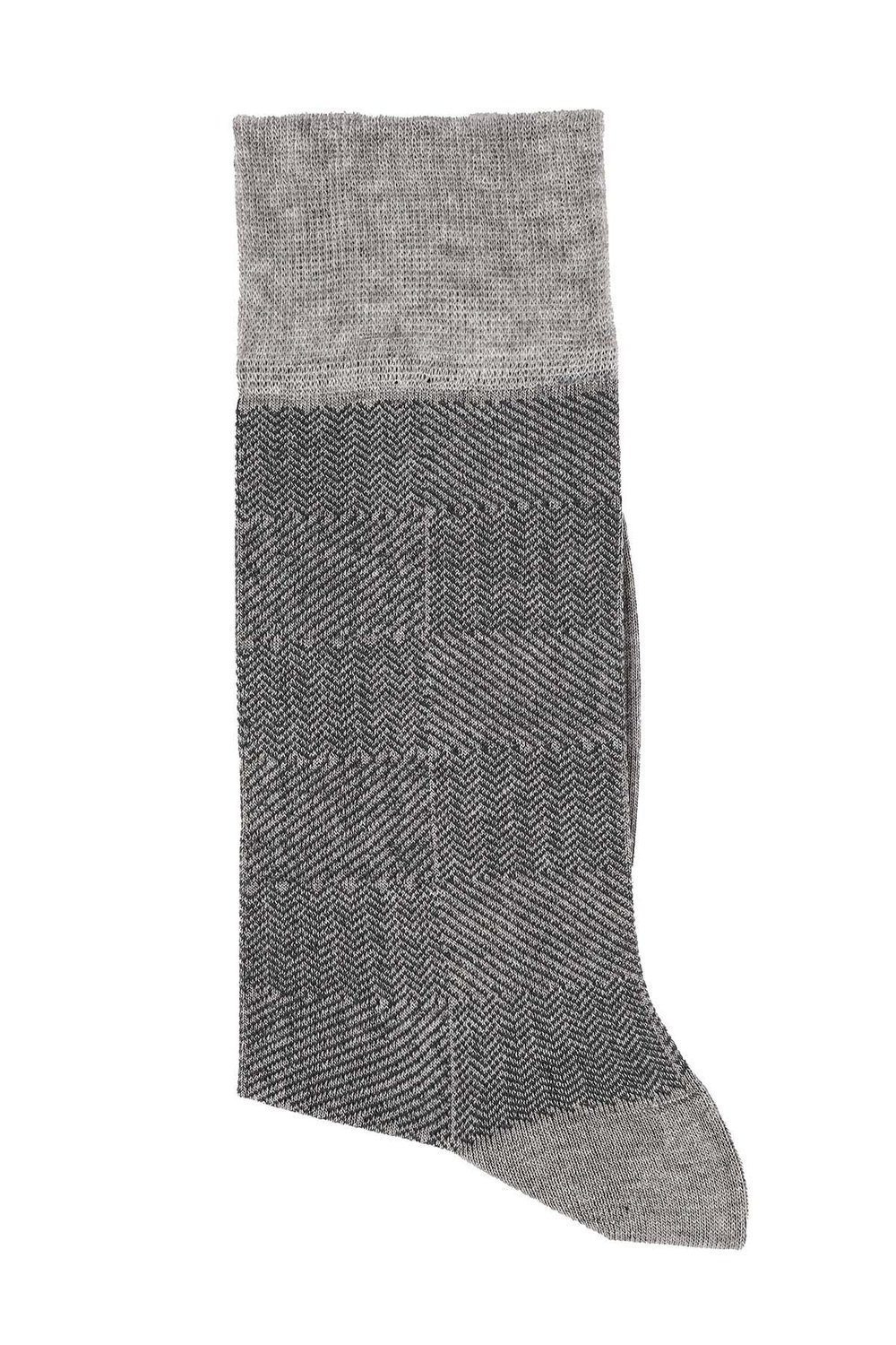 Erkek Soket Modal Çorap 5123 GRİMELANJ  JBR5123.000001