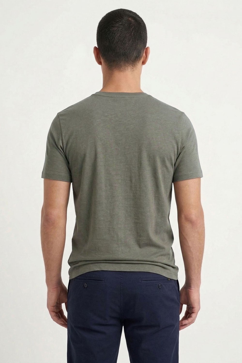 Erkek Bambu T-Shirt 334 Haki  JBR334.0000001