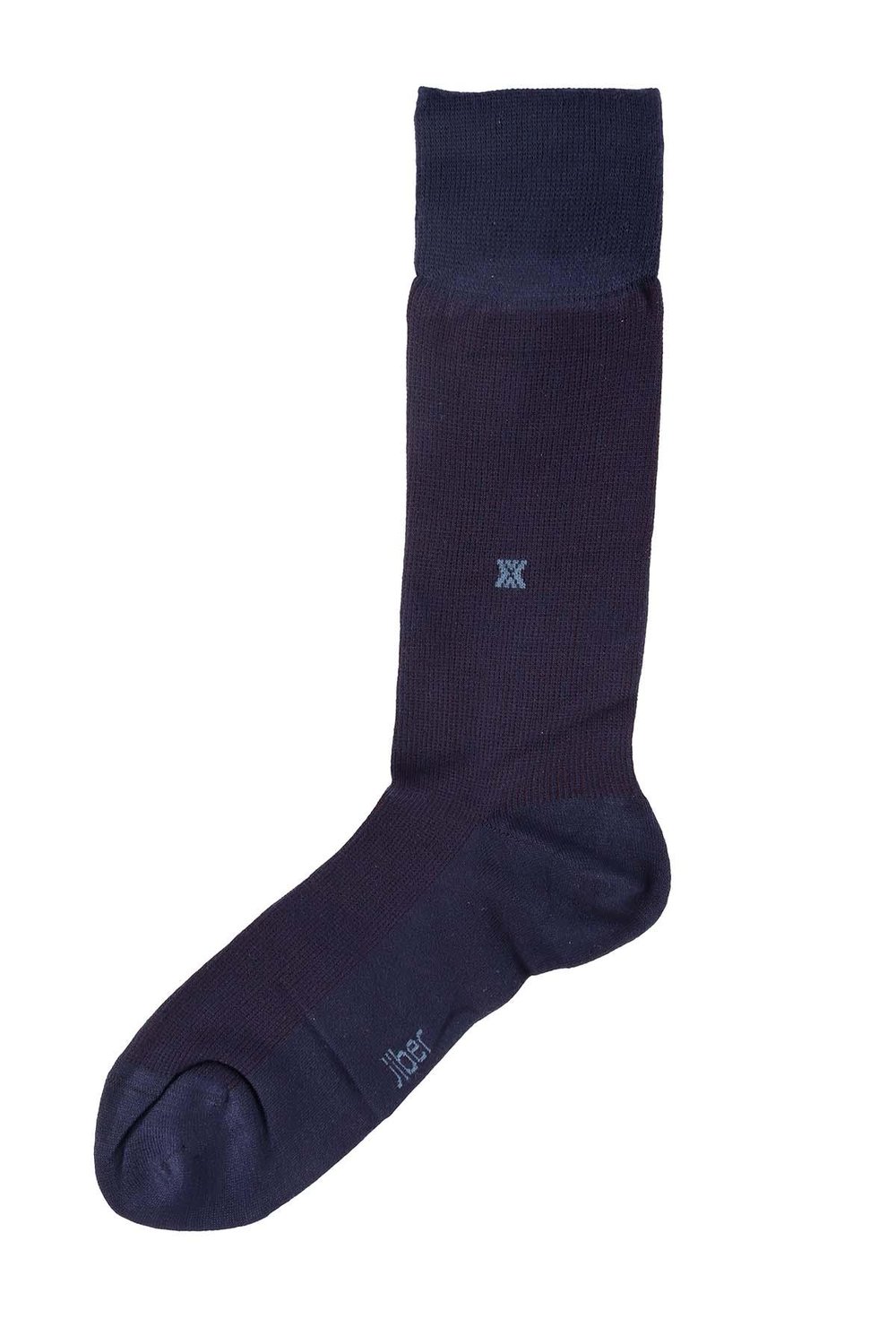 Erkek Lacivert Bambu Uzun Çorap 5524