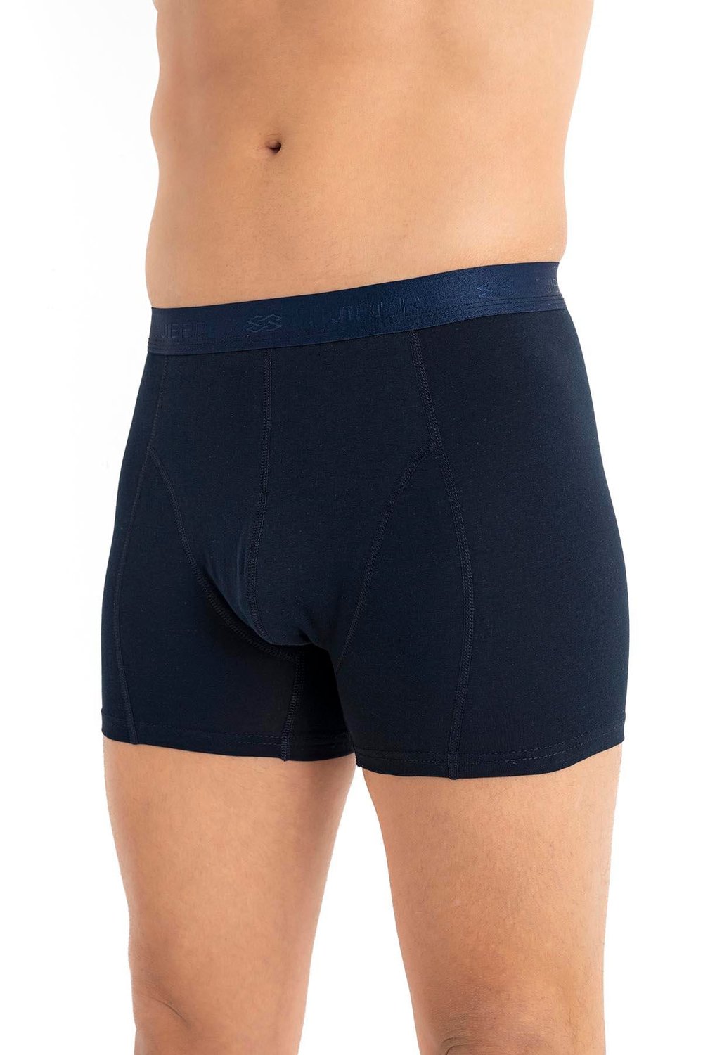 Erkek Modal Pamuklu 3lü Lacivert Boxer 289