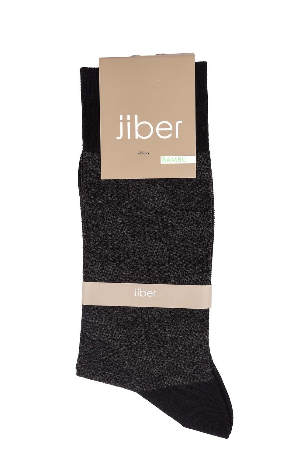 Erkek Soket Bambu Çorap 5530 SİYAH  JBR5530.000001