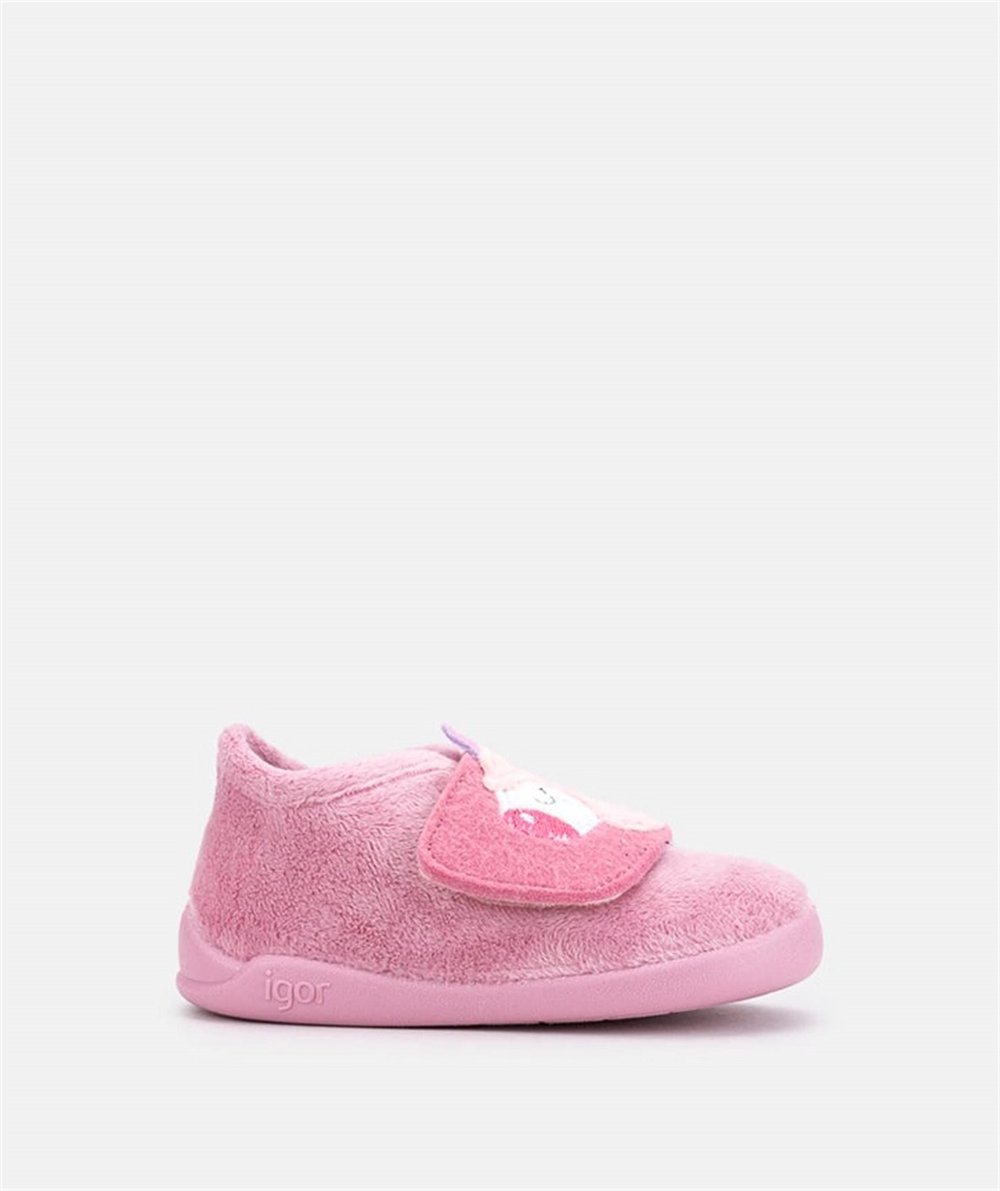 İgor Kız Çocuk Homie Unicornio Ev Ayakkabısı Pembe W10328-010