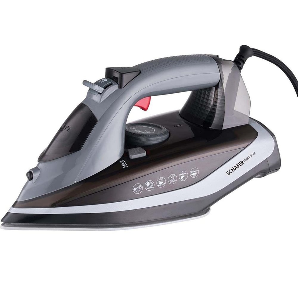 Schafer Glatt Star Buharlı Ütü 2800 W Gri