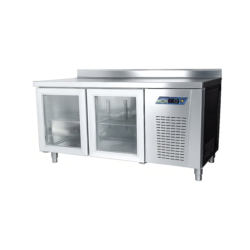  Tezgah Tip 2 Cam Kapılı Snack Yüksek Buzdolabı Kahve Çekmeceli  TPS-62-GD-H-CD