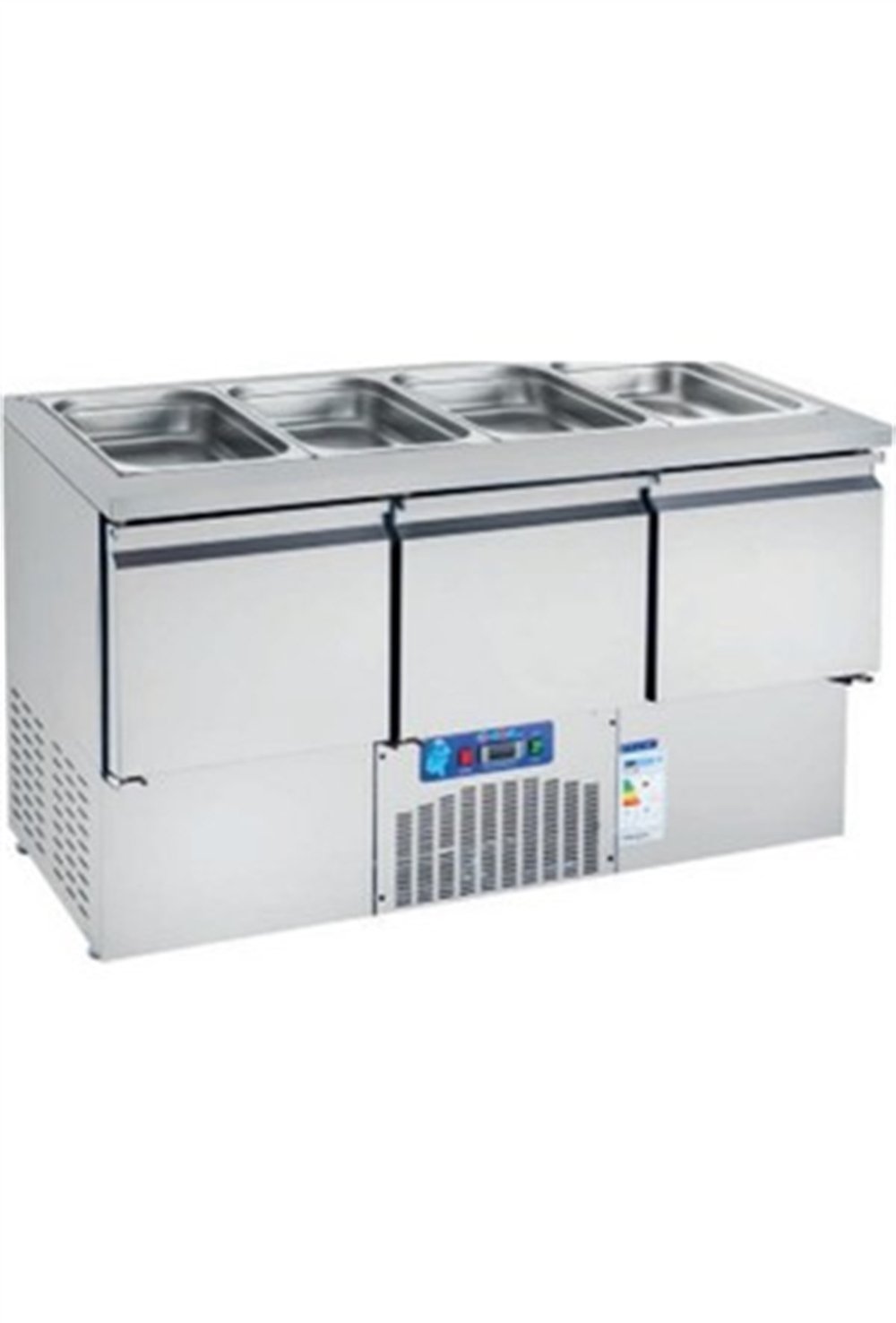 CSA CS-CİH3 700 SH-AK Alttan Motorlu Derin Dondurucu, 632 L, 3 Kapılı