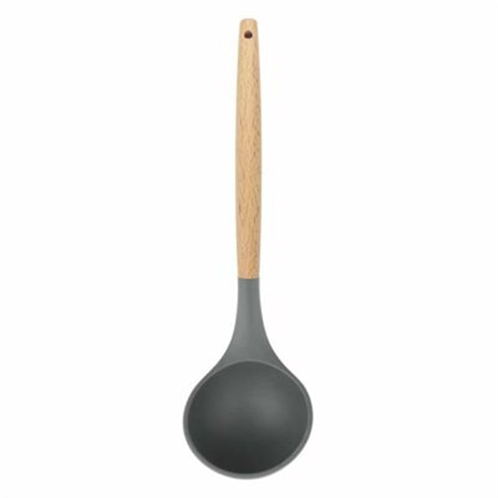 Epinox AHK-11 Silikon Kepçe Ahşap Sap, 31 cm