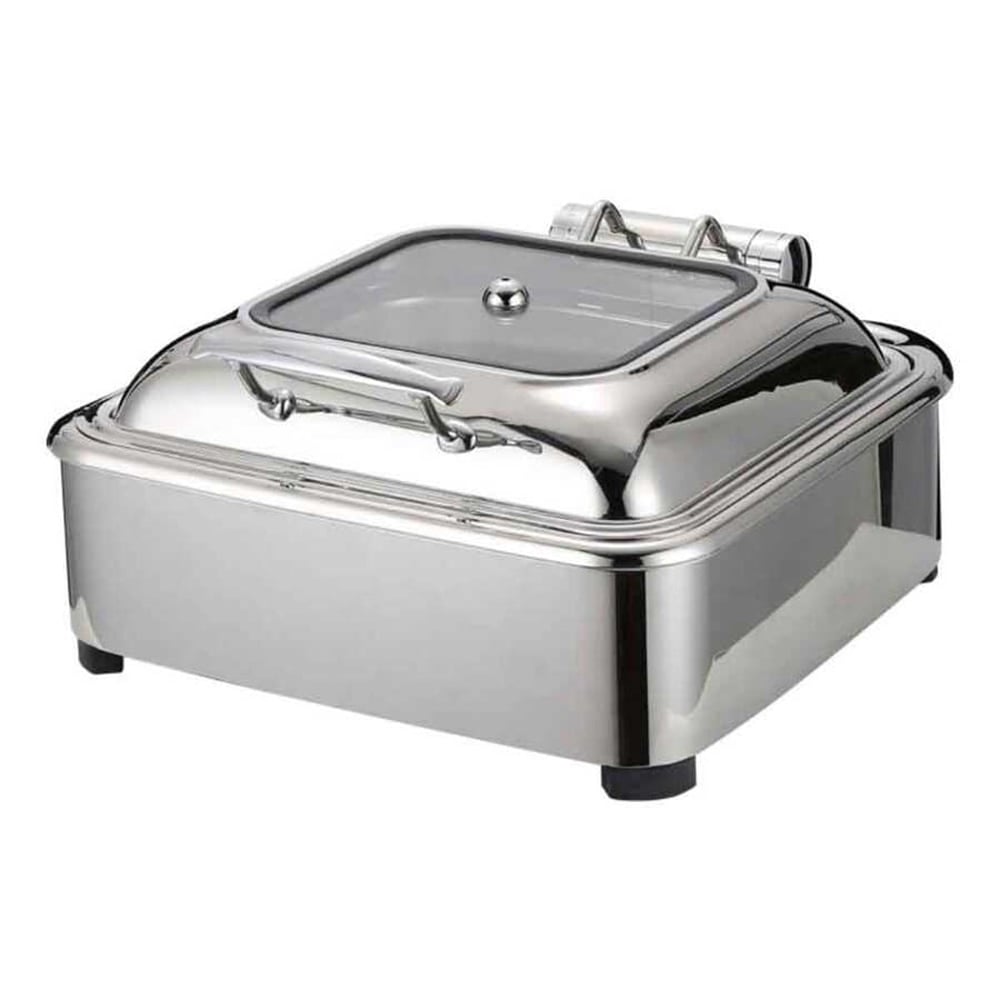 Epinox CDH-6G Chafıng Dısh Hidrolik Kapak, 6 Lt 2/3 Gömme , Reşo Isıtıcı